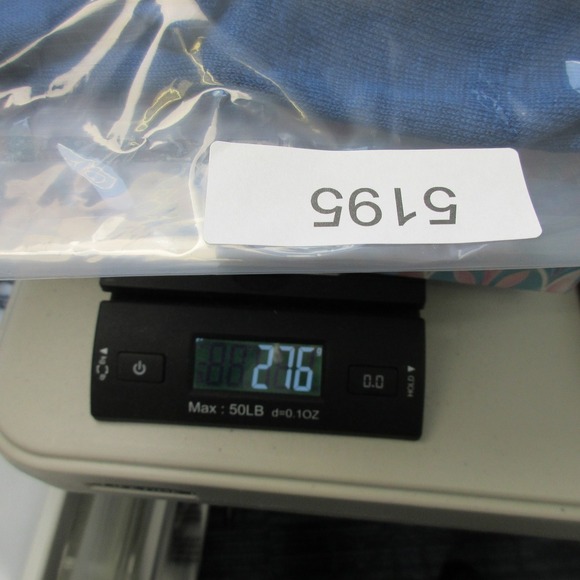 Gudrun Sjoden Linen Tunic Dress M Blue Long Sleeve Hi-Low Hem Relaxed Boho 276 - Picture 8 of 9